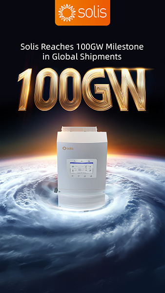 Solis ฉลองความสำเร็จการจัดส่งรวม 100 GW